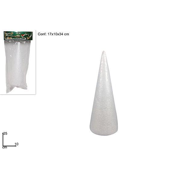 immagine-1-due-esse-christmas-cono-polistirolo-cm-25-2018021py-m-ean-8033113666018