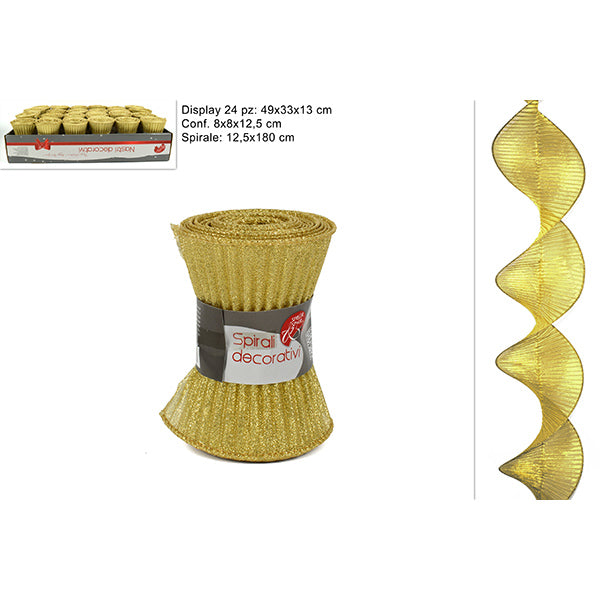 immagine-1-due-esse-christmas-decorazione-tessuto-spirale-12.5x18-ean-8033113797200