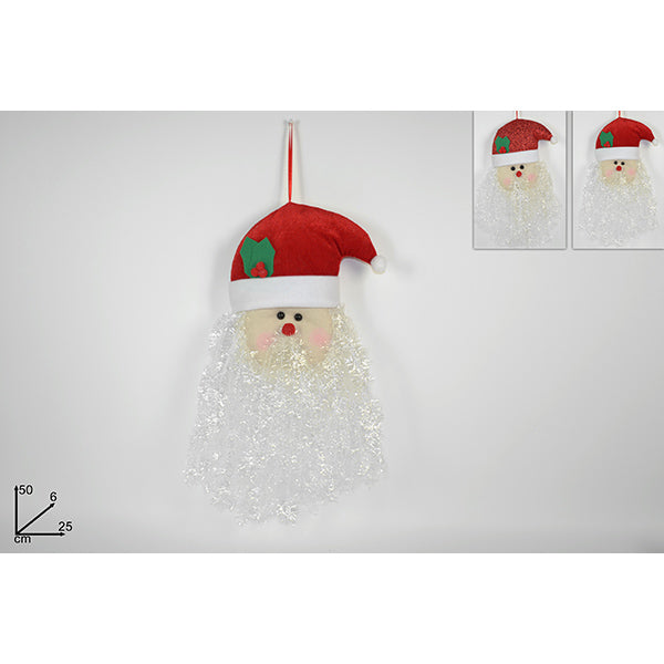 immagine-1-due-esse-christmas-dietroporta-viso-babbo-natale-50cm-ean-8033113756252