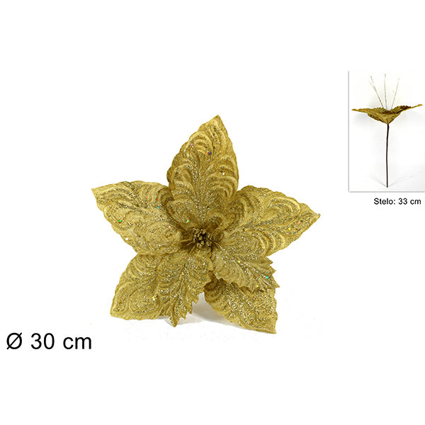 immagine-1-due-esse-christmas-fiore-natalizio-oro-art.-mqzf-656-1-ean-8033113761577