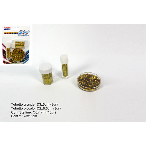 immagine-1-due-esse-christmas-glitterstelline-set-3pz-oro-ean-8033113605154