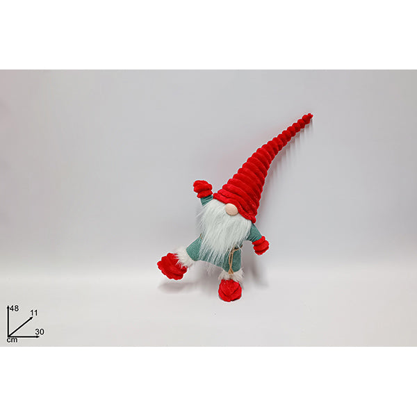 immagine-1-due-esse-christmas-gnomo-di-natale-su-una-gamba-48cm-r-ean-8053482192567