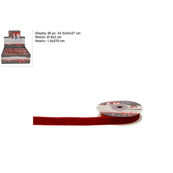 immagine-1-due-esse-christmas-nastro-in-velluto-1.5x270cm-3y-ro-ean-8053482061481