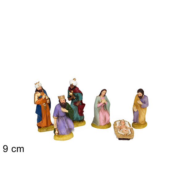 immagine-1-due-esse-christmas-nativita-set-6pz-9cm-ean-8033113958632