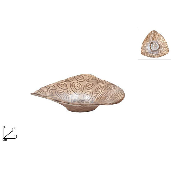 immagine-1-due-esse-christmas-piattino-triangolare-18cm-beige3u18-ean-8053482074139