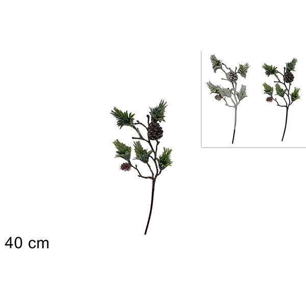 immagine-1-due-esse-christmas-ramo-innevato-con-pigne-40-cm-assortito-ean-8053482182452