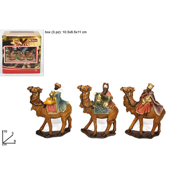 immagine-1-due-esse-christmas-set-3-magi-10-cm-col-chiari-52064-n-ean-8033113283499