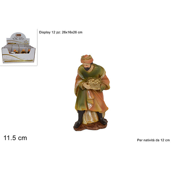 immagine-1-due-esse-christmas-statua-melchiorre-per-12cm-art.5315-ean-8033113173226