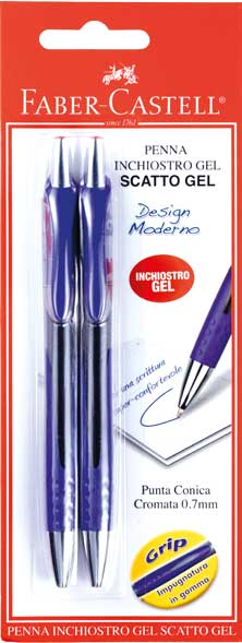 immagine-1-faber-castell-penne-2pz-scatto-gel-fabercas.blu-ean-8033373551475