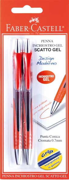 immagine-1-faber-castell-penne-2pz-scatto-gel-fabercas.rosso-ean-8033373551482