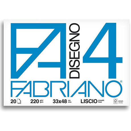 immagine-1-fabriano-blocco-disegno-f4-liscio-20-fogli-33x48-220gr-ean-8001348161493