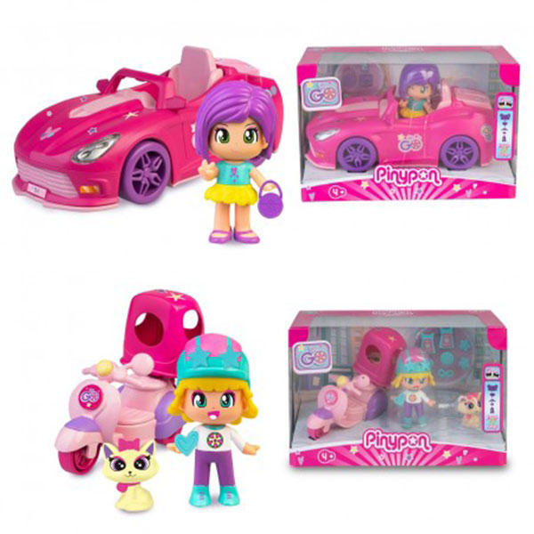 PINYPON CAR MIX&MATCH MACCHINA CON BAMBOLINA E CESTINO DA PICNIC GIOCO PER BIMBE PINYPON CAR MIX&MATCH MACCHINA CON BAMBOLINA E CESTINO DA PICNIC GIOCO PER BIMBE
