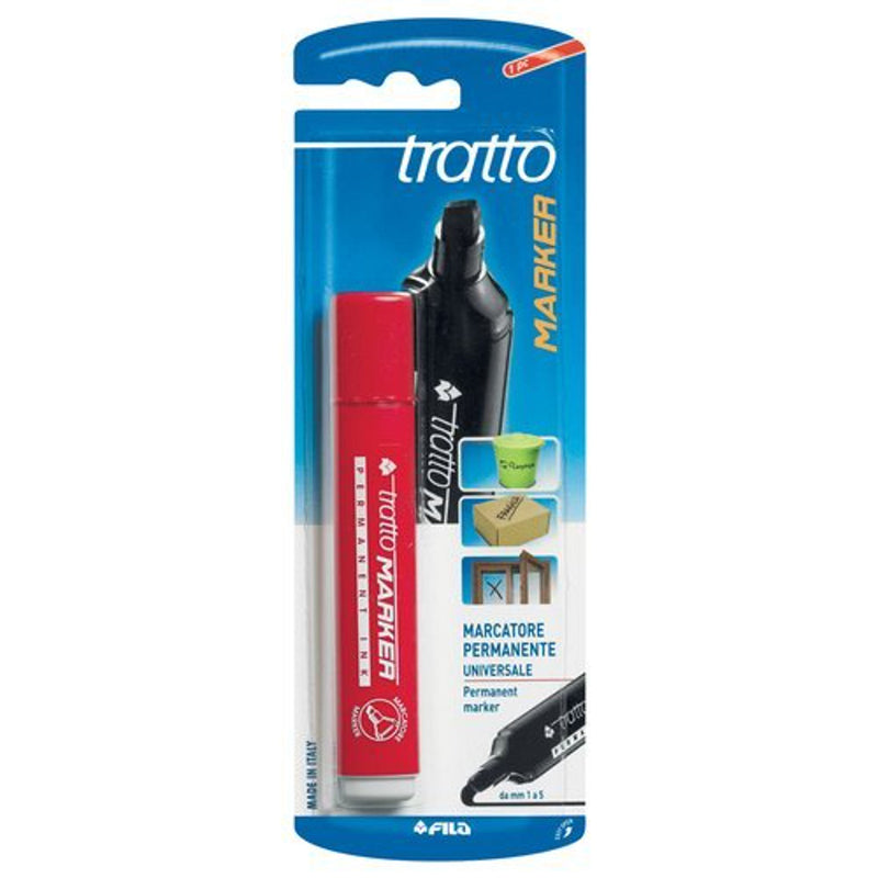 immagine-1-fila-tratto-marker-punta-scalpello-rosso-ean-8000825044229