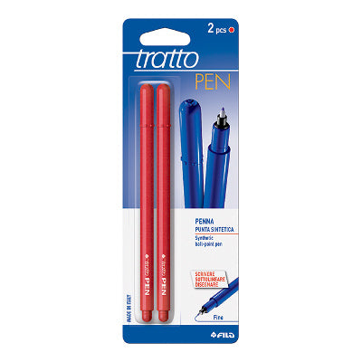 immagine-1-fila-tratto-pen-2pz-rosso-030802-ean-8000825030529