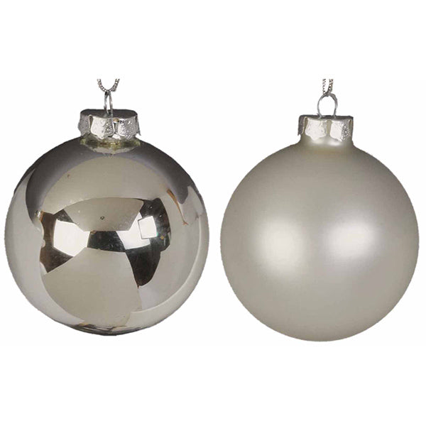 immagine-1-flora-confezione-6-sfere-8cm-vetro-argento-lisciosatin.-ean-8009534752524