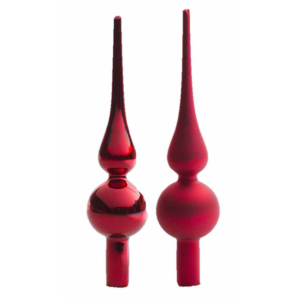 immagine-1-flora-puntale-vetro-rosso-lisciosatinato-27cm-ean-8009534752555