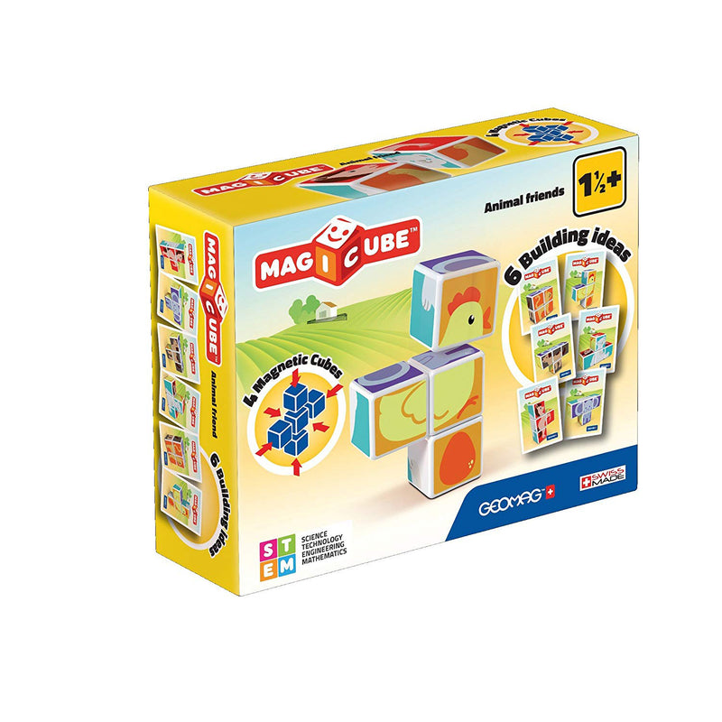 immagine-1-geomag-geomag-magicube-animal-friends-4-pezzi-art.132-ean-0871772001324