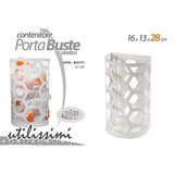 immagine-1-gicos-porta-buste-plastica-bianco-16x13x28cm-ean-8025569815171
