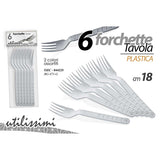 immagine-1-gicos-set-6-forchette-plastica-assortite-844225-ean-8025569844225