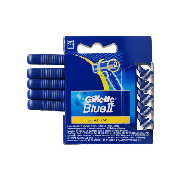immagine-1-gillette-lamette-radi-e-getta-blue-ii-slalom-5pz-gilette-ean-3014260108502