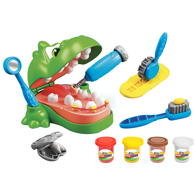 immagine-1-globo-drillo-il-coccodrillo-dentista-con-pongo-4x56gr-ean-8014966408710