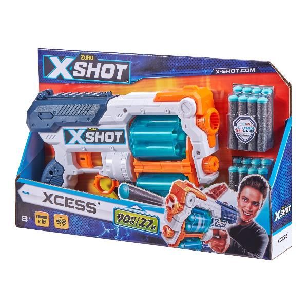 immagine-1-grandi-giochi-x-shot-xcess-mitra-16-dardi-gg46021-ean-4894680013261
