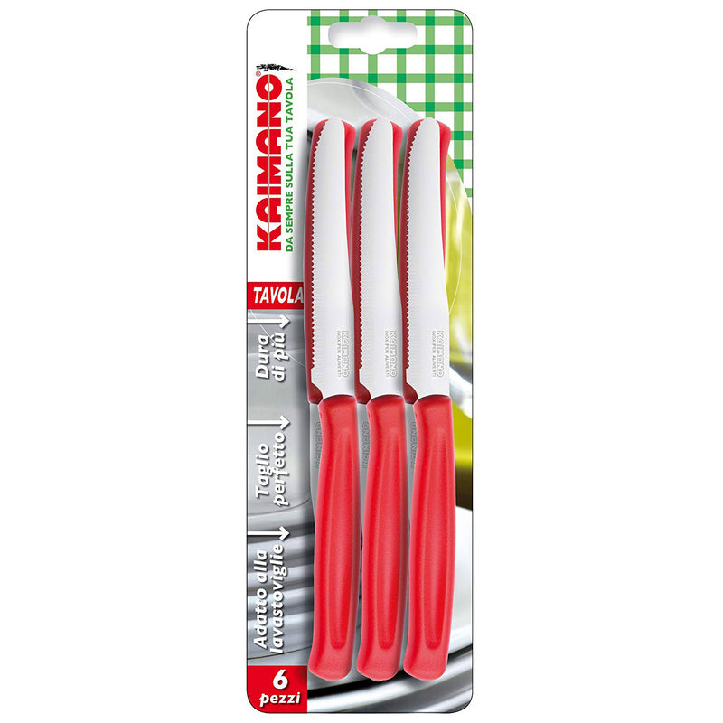 immagine-1-kaimano-coltelli-dinamik-tavola-6pz-rosso-ean-8008220042659