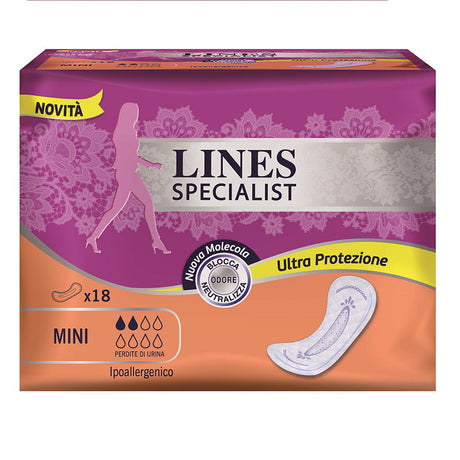 immagine-1-lines-assorbenti-18-pz-specialist-mini-lines-ean-4015400698876