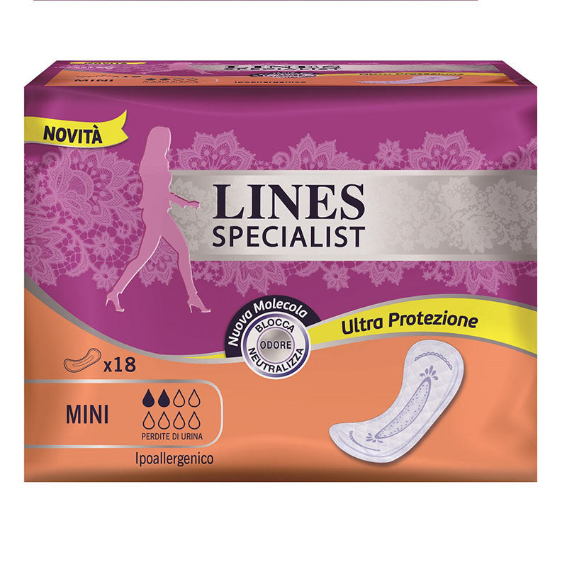 immagine-1-lines-assorbenti-18-pz-specialist-mini-lines-ean-4015400698876