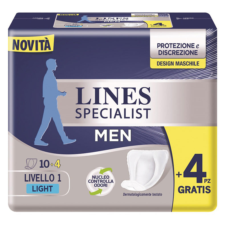 immagine-1-lines-assorbenti-men-14-pz-specialist-level-1-lines-ean-8001480127722