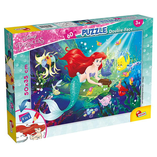 immagine-1-lisciani-lisciani-little-mermaid-puzzle-doppia-faccia-60-pz-ean-8008324074051