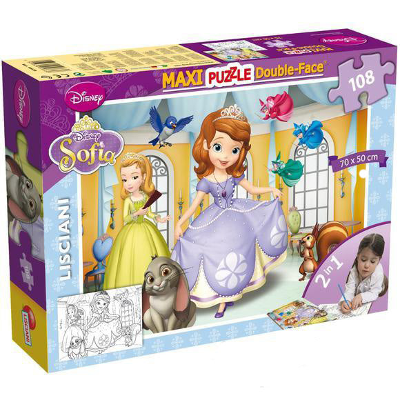 immagine-1-lisciani-sofia-puzzle-maxi-108-double-face-46638-ean-8008324046638