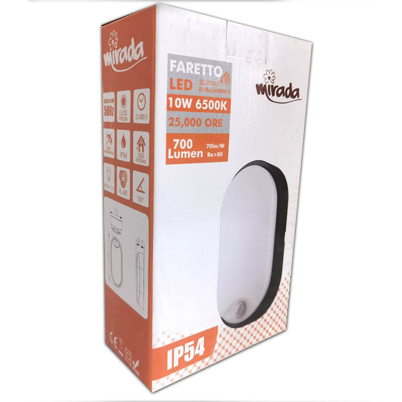 immagine-1-mirada-applique-led-ovale-con-sensore-10w-nera-ean-9972016699022