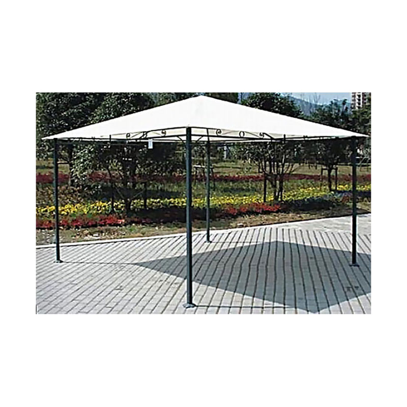 immagine-1-mirada-gazebo-trendy-3x3-ferrobattuto-220ecru-ean-9972016295019