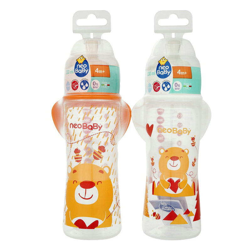 immagine-1-neobaby-biberon-in-plastica-330ml-84379-84380-neobaby-ean-8058664098422