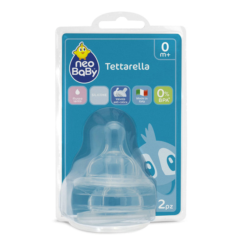 immagine-1-neobaby-tettarella-silicone-lento-2pezzi-84117-neobaby-ean-8058664049837