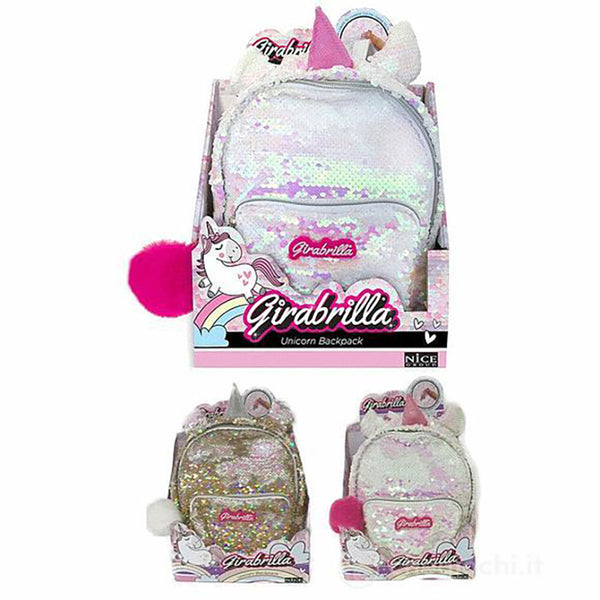 Zaino unicorno girabrilla new arrivals