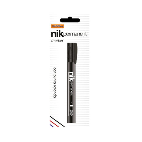 immagine-1-nikoffice-blister-marcatore-punta-tonda-nero-ean-8033593081042