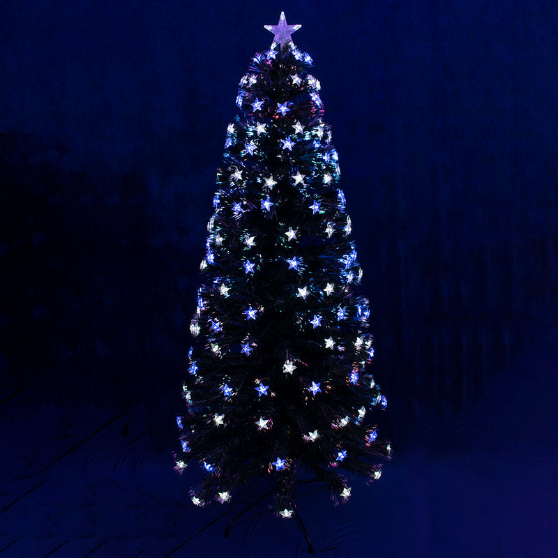 immagine-1-partenope-albero-di-natale-150cm-con-170-led-luce-calda-blu-ean-8032089562812