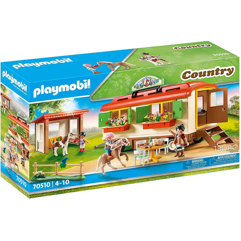immagine-1-playmobil-playmobil-country-ranch-dei-pony-con-roulotte-ean-4008789705105