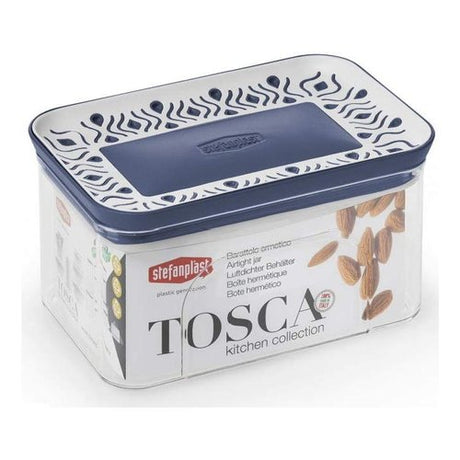 immagine-1-stefanplast-barattolo-tosca-rettangolare-07lt-biancoblu-ean-8003507555518