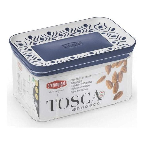 immagine-1-stefanplast-barattolo-tosca-rettangolare-07lt-biancoblu-ean-8003507555518