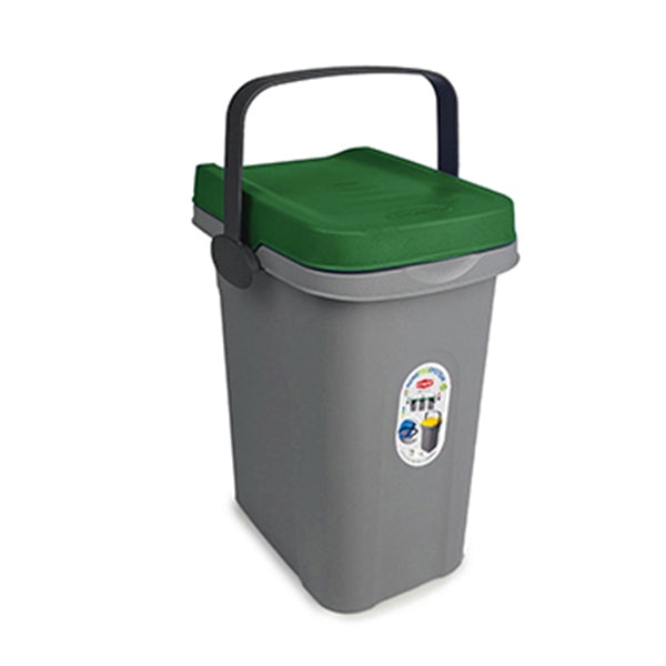 immagine-1-stefanplast-pattumiera-home-eco-system-7lt-verde-ean-8003507707917