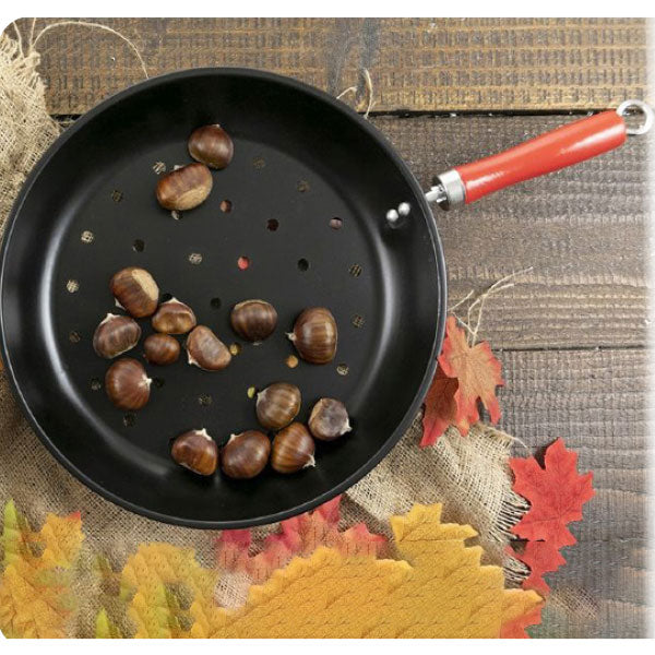 immagine-1-viscio-padella-castagne-28cm-manico-in-legno-colorato-ean-8027458179876