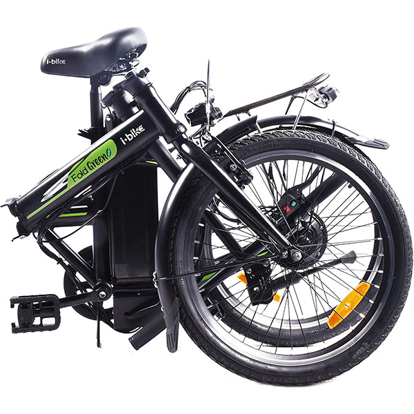 immagine-2-i-bike-1228-bici-i-bike-fold-green-21-elettrica-pieghevole-ean-8052536050938