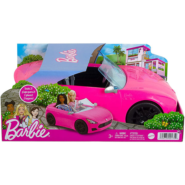 immagine-2-mattel-barbie-auto-cabriolet-rosa-hbt92-ean-0194735001750
