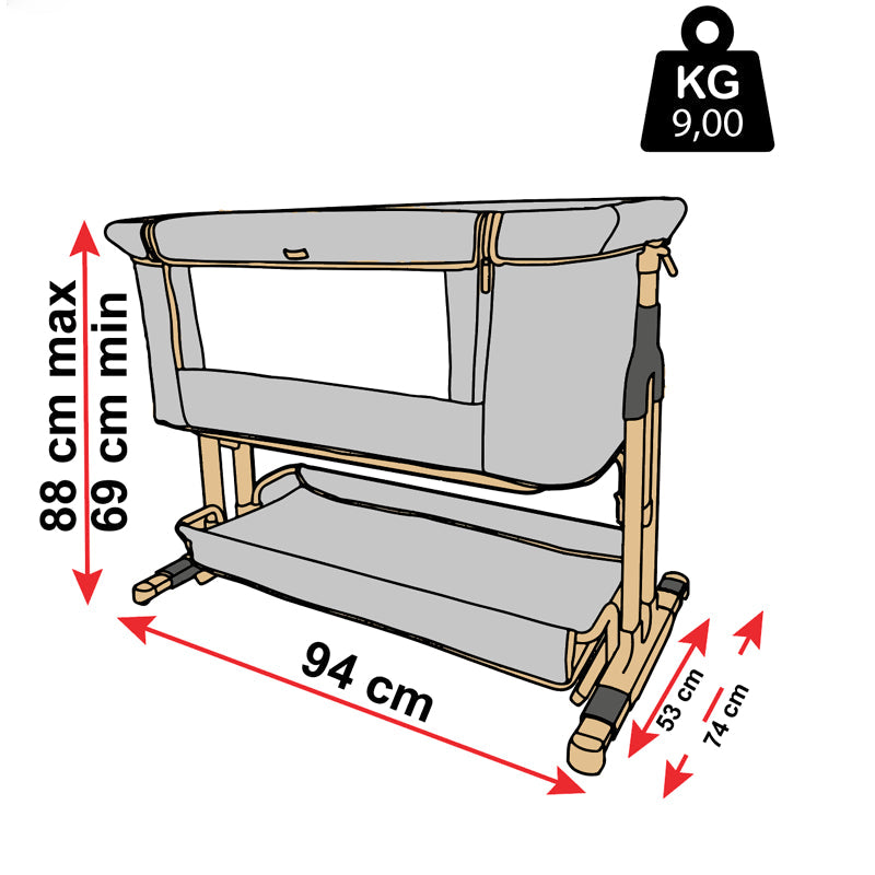 immagine-2-nunu-culla-sleepy-fianco-letto-nu1101-beige-ean-8300855515318