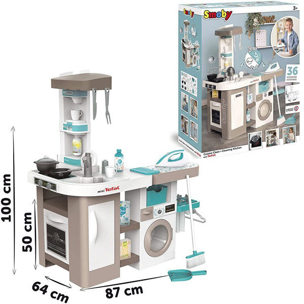 immagine-2-smoby-cucina-studio-cleaning-smoby-311050-ean-3032163110507