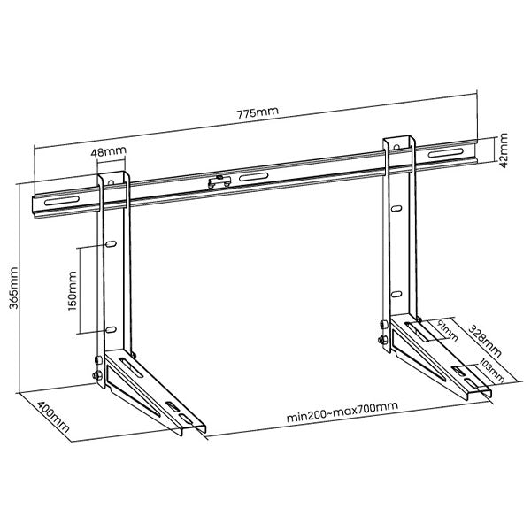 immagine-2-superior-staffa-per-condizionatori-air-fix-pro-zincata-ean-8054242081473