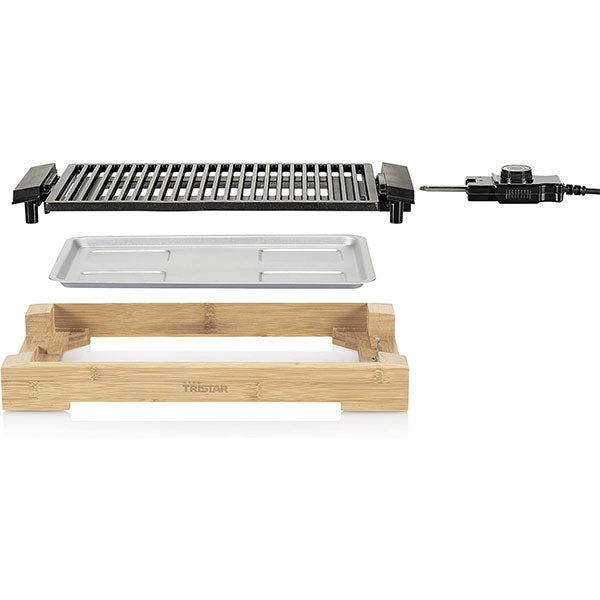 immagine-2-tristar-barbecue-elettrico-bamboo-2000w-tristar-bp2785-ean-8713016092571
